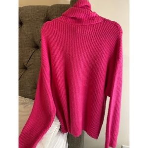 High Neck Knit Sweater